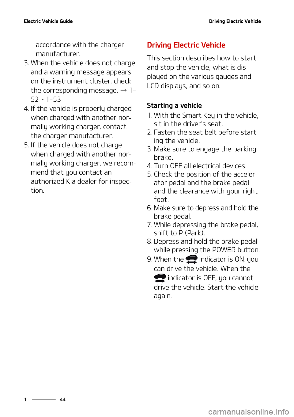 KIA NIRO EV 2021  Owners Manual �&�M�F�D�U�S�J�D��7�F�I�J�D�M�F��(�V�J�E�F
��
�
�%�S�J�W�J�O�H��&�M�F�D�U�S�J�D��7�F�I�J�D�M�F
�B�D�D�P�S�E�B�O�D�F��X�J�U�I��U�I�F��D�I�B�S�H�F�S�
�N�B�O�V�G�B�D�U�V�S�F�S�
�� �8�I�F�O�