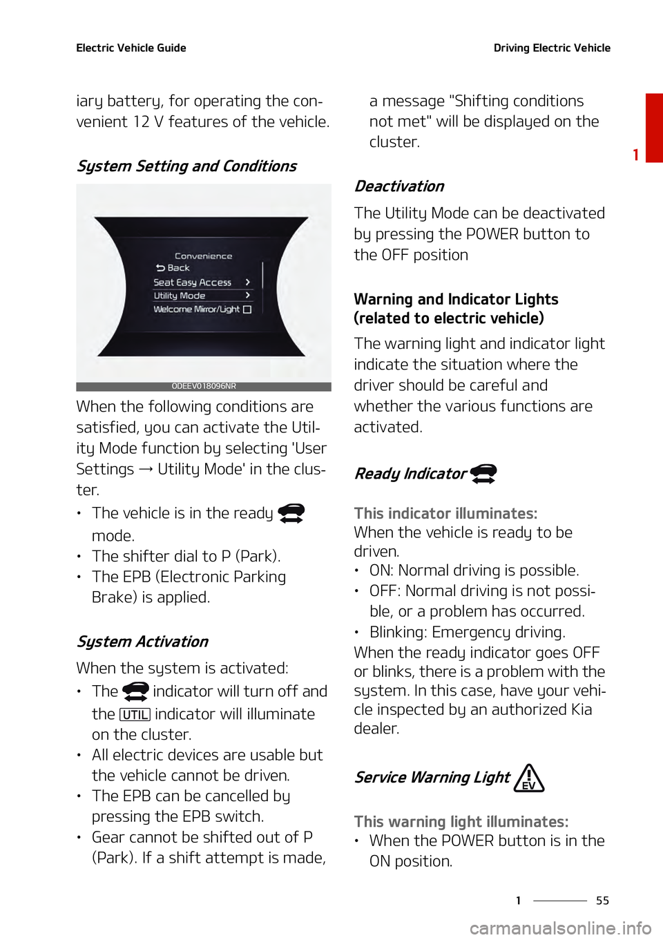 KIA NIRO EV 2021  Owners Manual ��
�
�
�&�M�F�D�U�S�J�D��7�F�I�J�D�M�F��(�V�J�E�F�%�S�J�W�J�O�H��&�M�F�D�U�S�J�D��7�F�I�J�D�M�F
�J�B�S�Z��C�B�U�U�F�S�Z�
��G�P�S��P�Q�F�S�B�U�J�O�H��U�I�F��D�P�O-
�W�F�O�J�F�O�U�����7