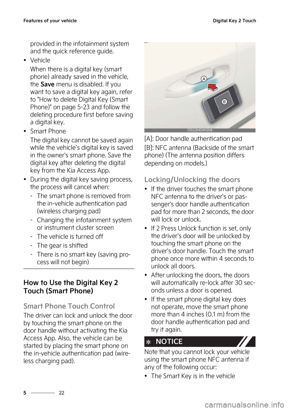 KIA NIRO 2022  Owners Manual ��F�B�U�V�S�F�T��P�G��Z�P�V�S��W�F�I�J�D�M�F
��
�
�%�J�H�J�U�B�M��,�F�Z����5�P�V�D�I
�Q�S�P�W�J�E�F�E��J�O��U�I�F��J�O�G�P�U�B�J�O�N�F�O�U��T�Z�T�U�F�N�
�B�O�E��U�I�F��R�V�J�D�L��S�