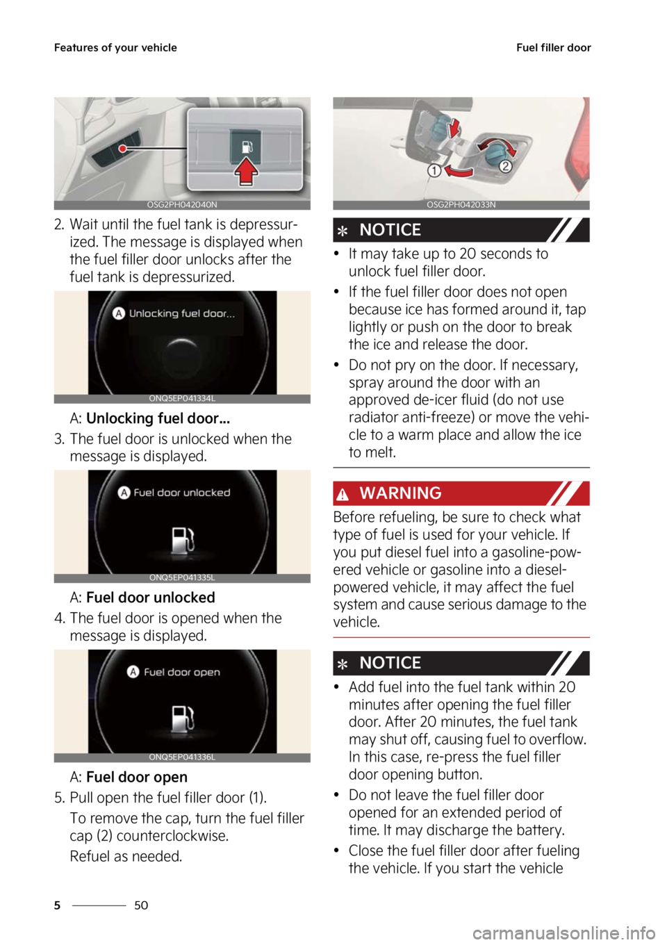 KIA NIRO 2022  Owners Manual ��F�B�U�V�S�F�T��P�G��Z�P�V�S��W�F�I�J�D�M�F
��
�
��V�F�M��G�J�M�M�F�S��E�P�P�S
�� �8�B�J�U��V�O�U�J�M��U�I�F��G�V�F�M��U�B�O�L��J�T��E�F�Q�S�F�T�T�V�S-
�J�[�F�E���5�I�F��N�F�T�T�