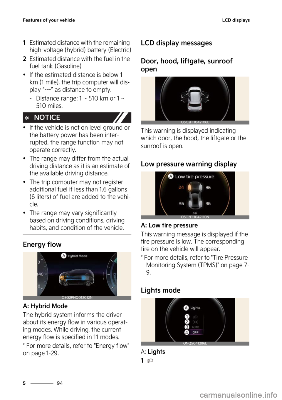 KIA NIRO 2022  Owners Manual ��F�B�U�V�S�F�T��P�G��Z�P�V�S��W�F�I�J�D�M�F
��
�
�-�$�%��E�J�T�Q�M�B�Z�T
���&�T�U�J�N�B�U�F�E��E�J�T�U�B�O�D�F��X�J�U�I��U�I�F��S�F�N�B�J�O�J�O�H�
�I�J�H�I��W�P�M�U�B�H�F��	�I�Z�C�S�