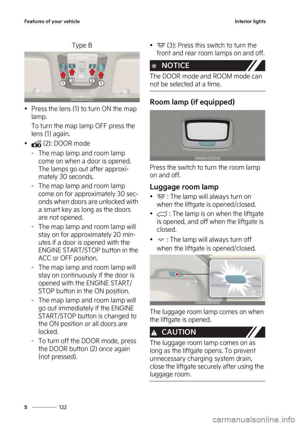 KIA NIRO 2022  Owners Manual ��F�B�U�V�S�F�T��P�G��Z�P�V�S��W�F�I�J�D�M�F
���
�
�*�O�U�F�S�J�P�S��M�J�H�I�U�T
�5�Z�Q�F��#
