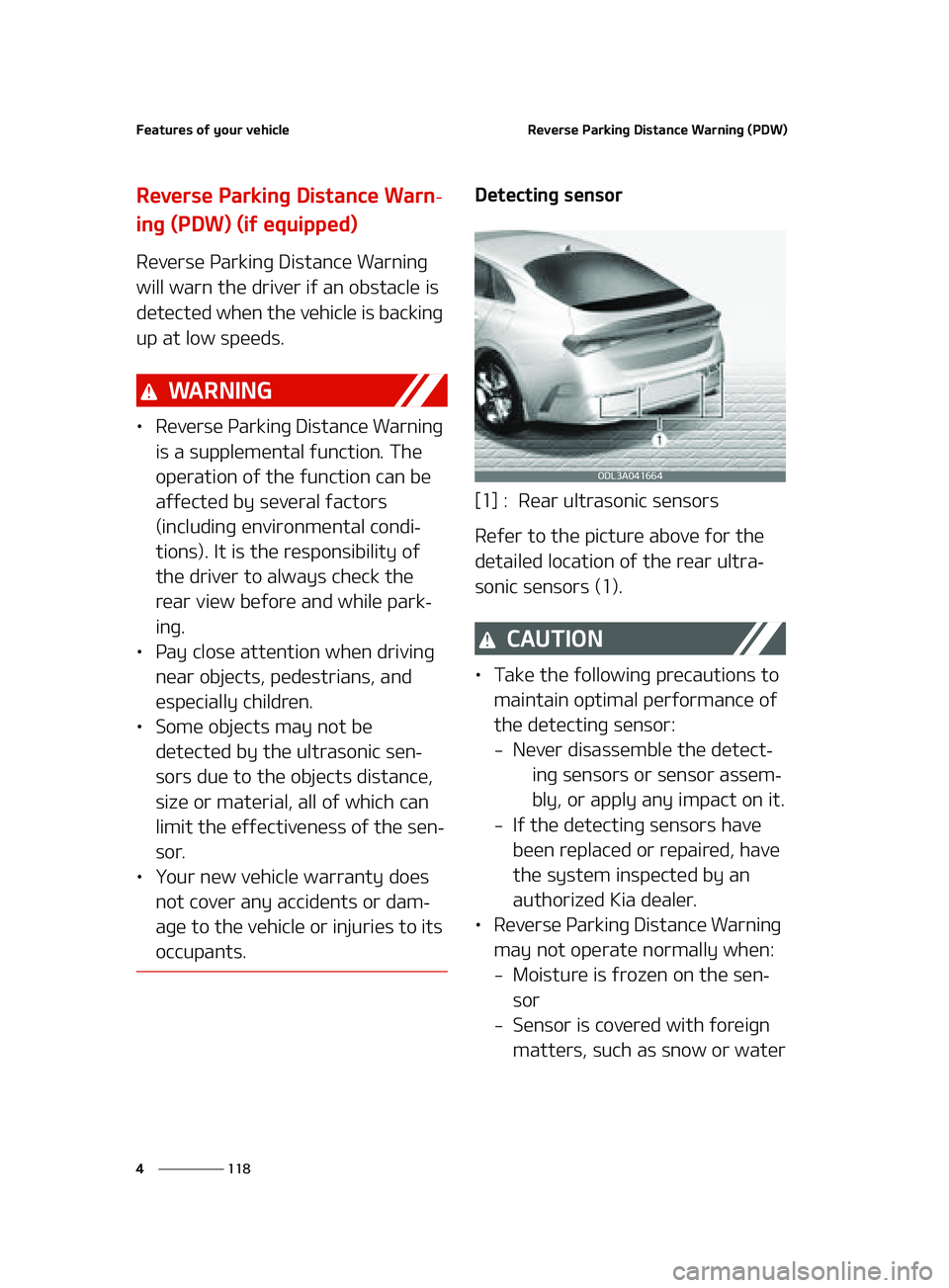 KIA K5 2022  Owners Manual ��F�B�U�V�S�F�T��P�G��Z�P�V�S��W�F�I�J�D�M�F
���
�
�3�F�W�F�S�T�F��1�B�S�L�J�O�H��%�J�T�U�B�O�D�F��8�B�S�O�J�O�H��	�1�%�8�

�3�F�W�F�S�T�F��1�B�S�L�J�O�H��%�J�T�U�B�O�D�F��8�B�S�O-
�J�O