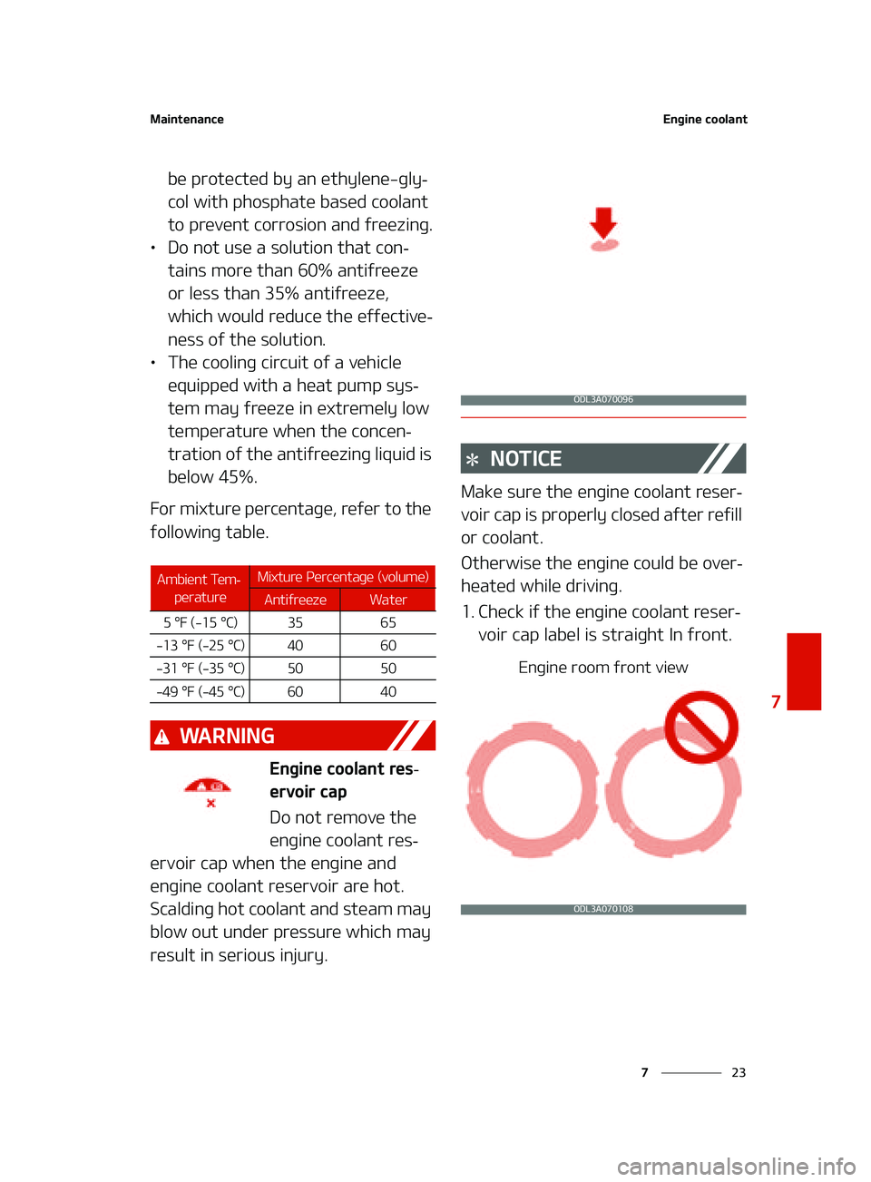 KIA K5 2022  Owners Manual ��
�
�
�.�B�J�O�U�F�O�B�O�D�F�&�O�H�J�O�F��D�P�P�M�B�O�U
�C�F��Q�S�P�U�F�D�U�F�E��C�Z��B�O��F�U�I�Z�M�F�O�F��H�M�Z-
�D�P�M��X�J�U�I��Q�I�P�T�Q�I�B�U�F��C�B�T�F�E��D�P�P�M�B�O�U�
�U�P��