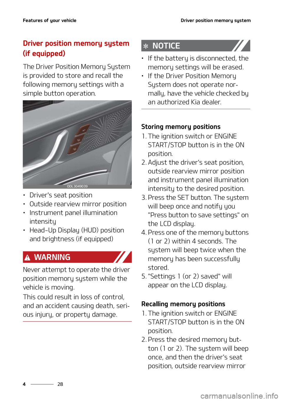 KIA FORTE 2021  Owners Manual ��F�B�U�V�S�F�T��P�G��Z�P�V�S��W�F�I�J�D�M�F
��
�
�%�S�J�W�F�S��Q�P�T�J�U�J�P�O��N�F�N�P�S�Z��T�Z�T�U�F�N
�%�S�J�W�F�S��Q�P�T�J�U�J�P�O��N�F�N�P�S�Z��T�Z�T�U�F�N�
�	�J�G��F�R�V�J�Q�Q�F�