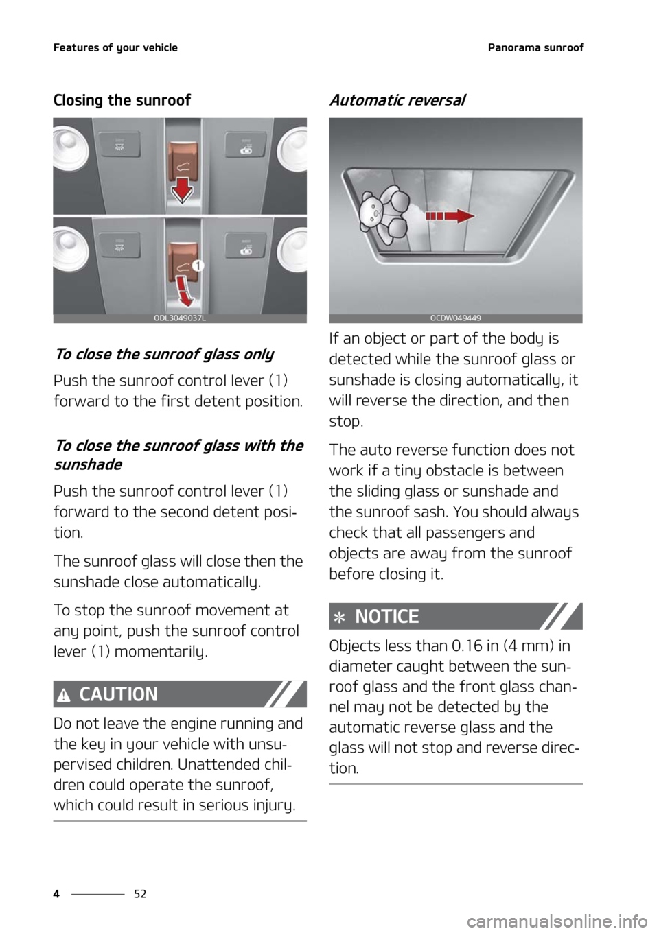 KIA FORTE 2021  Owners Manual ��F�B�U�V�S�F�T��P�G��Z�P�V�S��W�F�I�J�D�M�F
��
�
�1�B�O�P�S�B�N�B��T�V�O�S�P�P�G
�$�M�P�T�J�O�H��U�I�F��T�V�O�S�P�P�G
�5�P��D�M�P�T�F��U�I�F��T�V�O�S�P�P�G��H�M�B�T�T��P�O�M�Z
�1�V�T�I