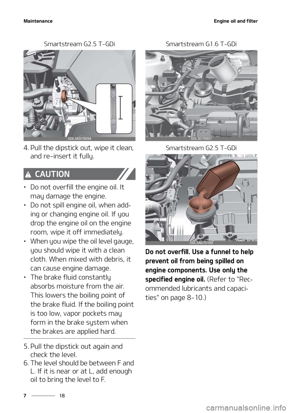 KIA FORTE 2021  Owners Manual �.�B�J�O�U�F�O�B�O�D�F
��
�
�&�O�H�J�O�F��P�J�M��B�O�E��G�J�M�U�F�S
�4�N�B�S�U�T�U�S�F�B�N��(�����5��(�%�J
�� �1�V�M�M��U�I�F��E�J�Q�T�U�J�D�L��P�V�U�
��X�J�Q�F��J�U��D�M�F�B�O�
�