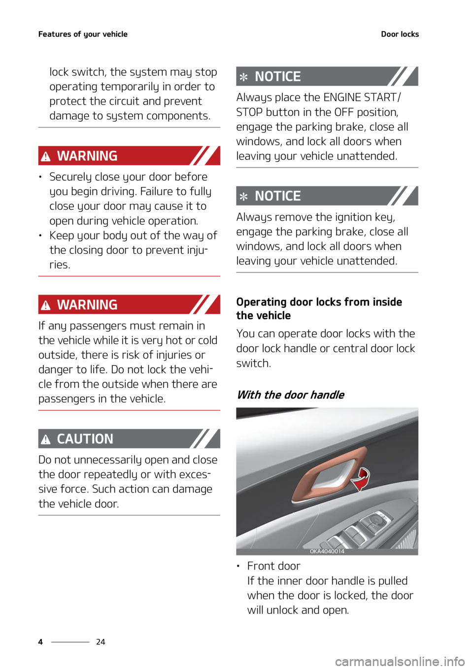 KIA CARNIVAL 2022  Owners Manual ��F�B�U�V�S�F�T��P�G��Z�P�V�S��W�F�I�J�D�M�F
��
�
�%�P�P�S��M�P�D�L�T
�M�P�D�L��T�X�J�U�D�I�
��U�I�F��T�Z�T�U�F�N��N�B�Z��T�U�P�Q�
�P�Q�F�S�B�U�J�O�H��U�F�N�Q�P�S�B�S�J�M�Z��J�O��P�S�