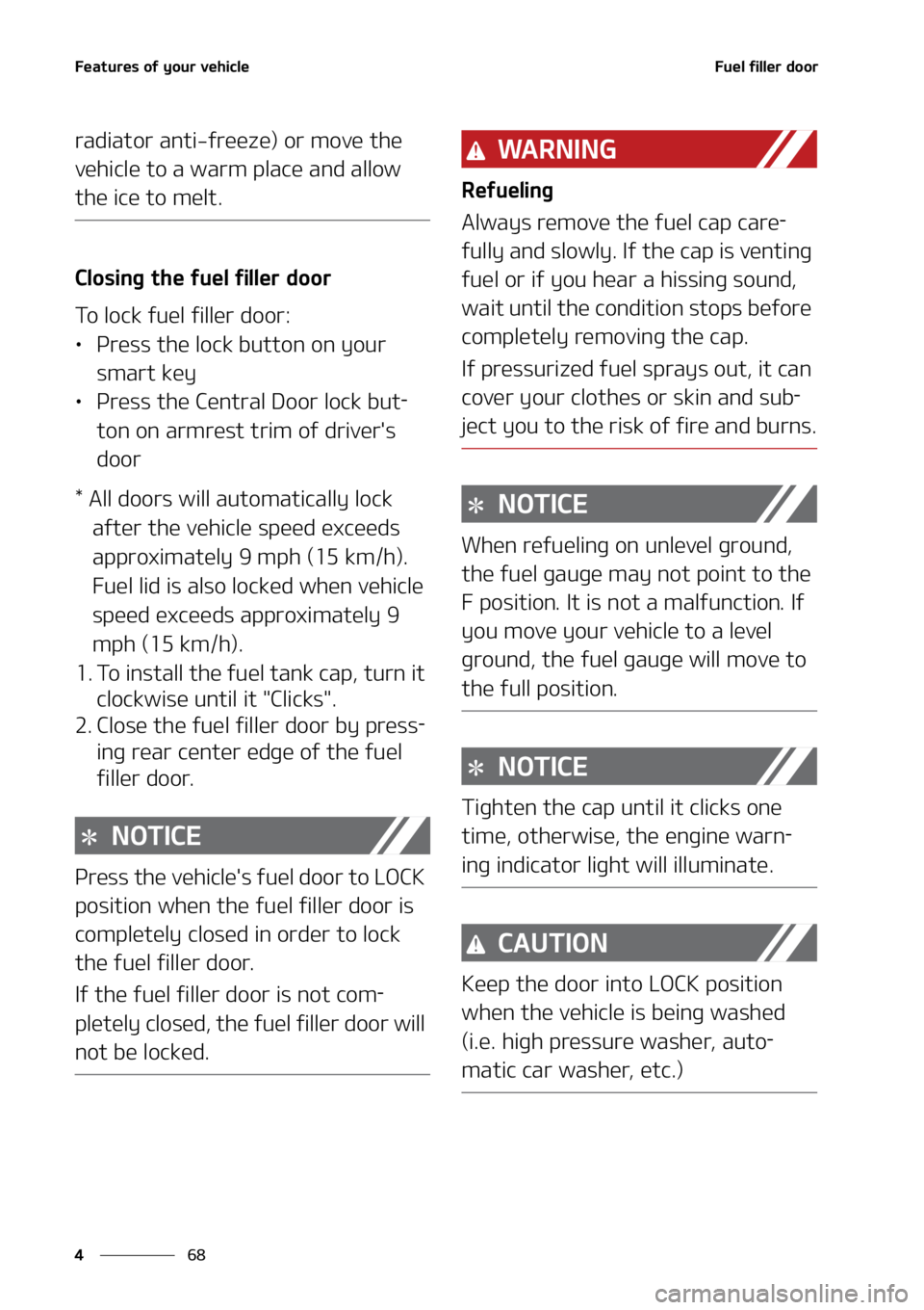 KIA CARNIVAL 2022  Owners Manual ��F�B�U�V�S�F�T��P�G��Z�P�V�S��W�F�I�J�D�M�F
��
�
��V�F�M��G�J�M�M�F�S��E�P�P�S
�S�B�E�J�B�U�P�S��B�O�U�J��G�S�F�F�[�F�
��P�S��N�P�W�F��U�I�F�
�W�F�I�J�D�M�F��U�P��B��X�B�S�N��Q�M�
