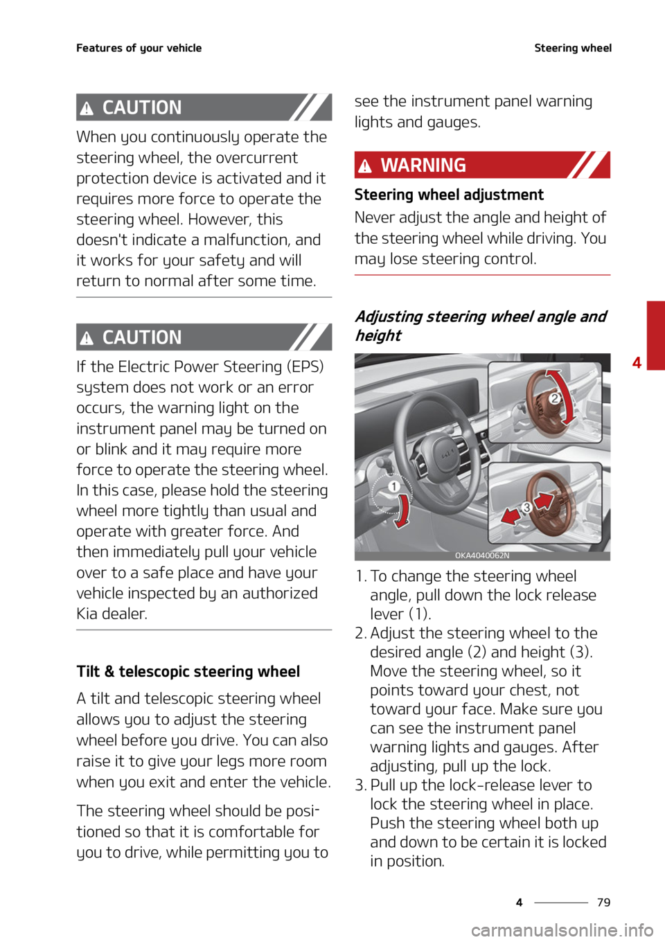 KIA CARNIVAL 2022  Owners Manual ��
�
�
��F�B�U�V�S�F�T��P�G��Z�P�V�S��W�F�I�J�D�M�F�4�U�F�F�S�J�O�H��X�I�F�F�M
�$�"�6�5�*�0�/
�8�I�F�O��Z�P�V��D�P�O�U�J�O�V�P�V�T�M�Z��P�Q�F�S�B�U�F��U�I�F�
�T�U�F�F�S�J�O�H��X�I�F�F�M