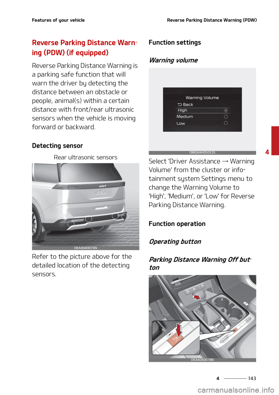KIA CARNIVAL 2022  Owners Manual ���
�
�
��F�B�U�V�S�F�T��P�G��Z�P�V�S��W�F�I�J�D�M�F�3�F�W�F�S�T�F��1�B�S�L�J�O�H��%�J�T�U�B�O�D�F��8�B�S�O�J�O�H��	�1�%�8�

�3�F�W�F�S�T�F��1�B�S�L�J�O�H��%�J�T�U�B�O�D�F��8�B�S�O-
�J