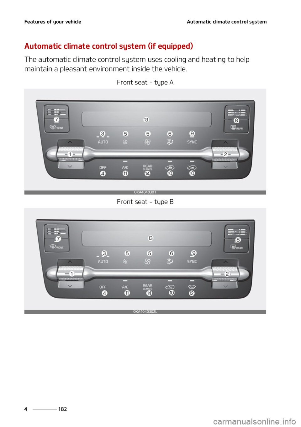 KIA CARNIVAL 2022  Owners Manual ��F�B�U�V�S�F�T��P�G��Z�P�V�S��W�F�I�J�D�M�F
���
�
�"�V�U�P�N�B�U�J�D��D�M�J�N�B�U�F��D�P�O�U�S�P�M��T�Z�T�U�F�N
�"�V�U�P�N�B�U�J�D��D�M�J�N�B�U�F��D�P�O�U�S�P�M��T�Z�T�U�F�N��	�J�G��F