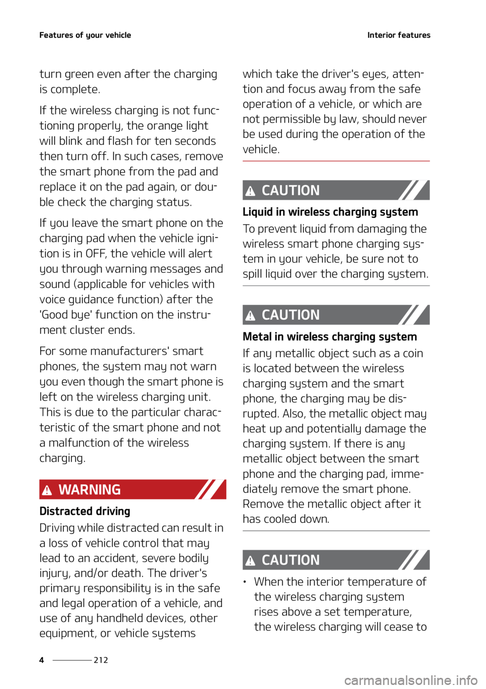 KIA CARNIVAL 2022  Owners Manual ��F�B�U�V�S�F�T��P�G��Z�P�V�S��W�F�I�J�D�M�F
���
�
�*�O�U�F�S�J�P�S��G�F�B�U�V�S�F�T
�U�V�S�O��H�S�F�F�O��F�W�F�O��B�G �U�F�S��U�I�F��D�I�B�S�H�J�O�H�
�J�T��D�P�N�Q�M�F�U�F�
�*�G��U�