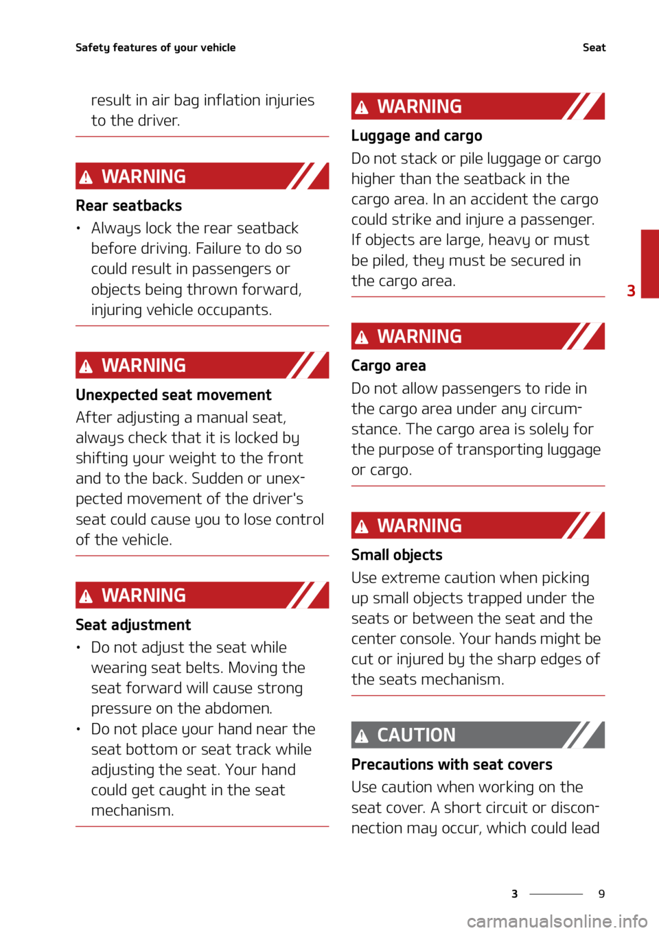 KIA CARNIVAL 2022  Owners Manual �
�
�
�4�B�G�F�U�Z��G�F�B�U�V�S�F�T��P�G��Z�P�V�S��W�F�I�J�D�M�F�4�F�B�U
�S�F�T�V�M�U��J�O��B�J�S��C�B�H��J�O�G�M�B�U�J�P�O��J�O�K�V�S�J�F�T�
�U�P��U�I�F��E�S�J�W�F�S�
�8�" �3 �/ �* �/