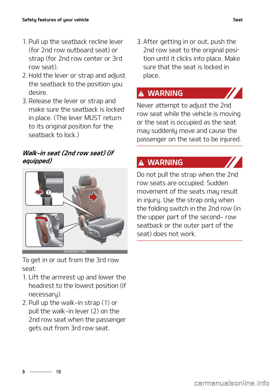 KIA CARNIVAL 2022  Owners Manual �4�B�G�F�U�Z��G�F�B�U�V�S�F�T��P�G��Z�P�V�S��W�F�I�J�D�M�F
��
�
�4�F�B�U
�� �1�V�M�M��V�Q��U�I�F��T�F�B�U�C�B�D�L��S�F�D�M�J�O�F��M�F�W�F�S�
�	�G�P�S���O�E��S�P�X��P�V�U�C�P�B�S�E�