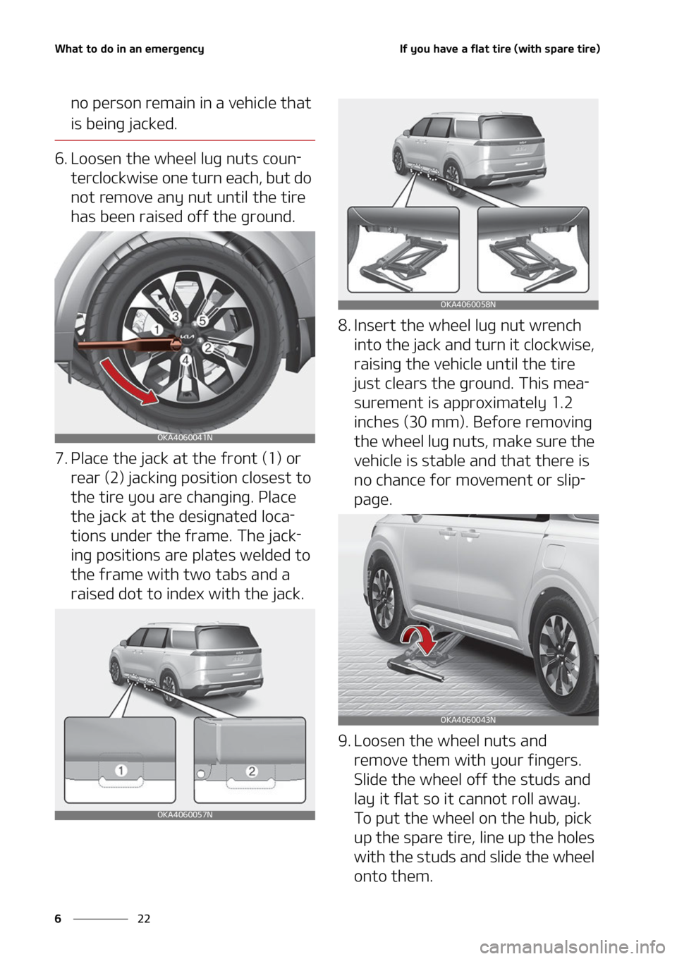 KIA CARNIVAL 2022  Owners Manual �8�I�B�U��U�P��E�P��J�O��B�O��F�N�F�S�H�F�O�D�Z
��
�
�*�G��Z�P�V��I�B�W�F��B��G�M�B�U��U�J�S�F��	�X�J�U�I��T�Q�B�S�F��U�J�S�F�

�O�P��Q�F�S�T�P�O��S�F�N�B�J�O��J�O��B��W�F�I�J�D�M