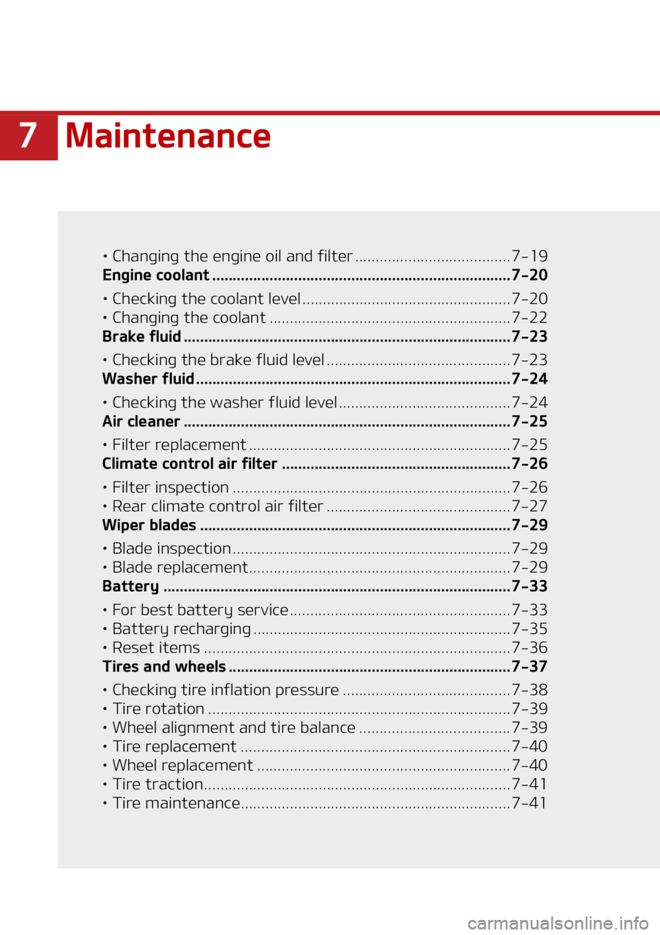 KIA CARNIVAL 2022  Owners Manual ��.�B�J�O�U�F�O�B�O�D�F
LÜ��$�I�B�O�H�J�O�H��U�I�F��F�O�H�J�O�F��P�J�M��B�O�E��G�J�M�U�F�S �������������������������������������� ����
�&�O�H�J�O�F��