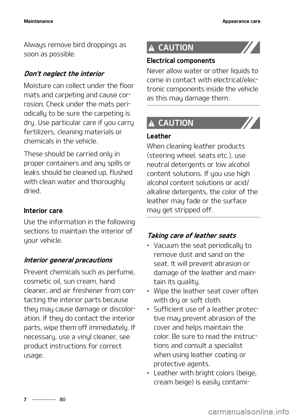 KIA CARNIVAL 2022  Owners Manual �.�B�J�O�U�F�O�B�O�D�F
��
�
�"�Q�Q�F�B�S�B�O�D�F��D�B�S�F
�"�M�X�B�Z�T��S�F�N�P�W�F��C�J�S�E��E�S�P�Q�Q�J�O�H�T��B�T�
�T�P�P�O��B�T��Q�P�T�T�J�C�M�F�
�%�P�O��U��O�F�H�M�F�D�U��U�I�F��J