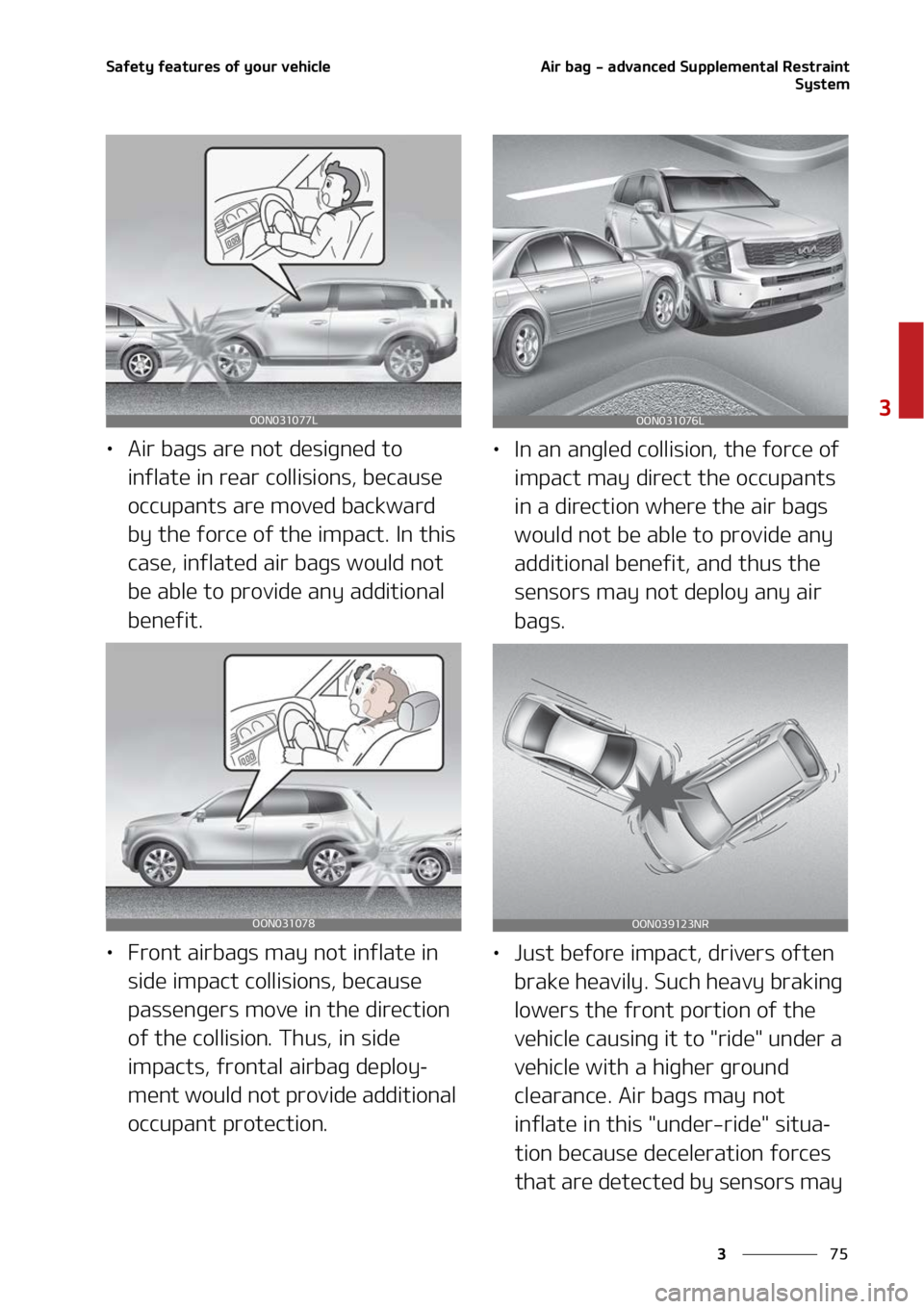 KIA TELLURIDE 2022  Owners Manual ��
�
�
�4�B�G�F�U�Z��G�F�B�U�V�S�F�T��P�G��Z�P�V�S��W�F�I�J�D�M�F�"�J�S��C�B�H����B�E�W�B�O�D�F�E��4�V�Q�Q�M�F�N�F�O�U�B�M��3�F�T�U�S�B�J�O�U�4�Z�T�U�F�N
LÜ�"�J�S��C�B�H�T��B�S�F��O�