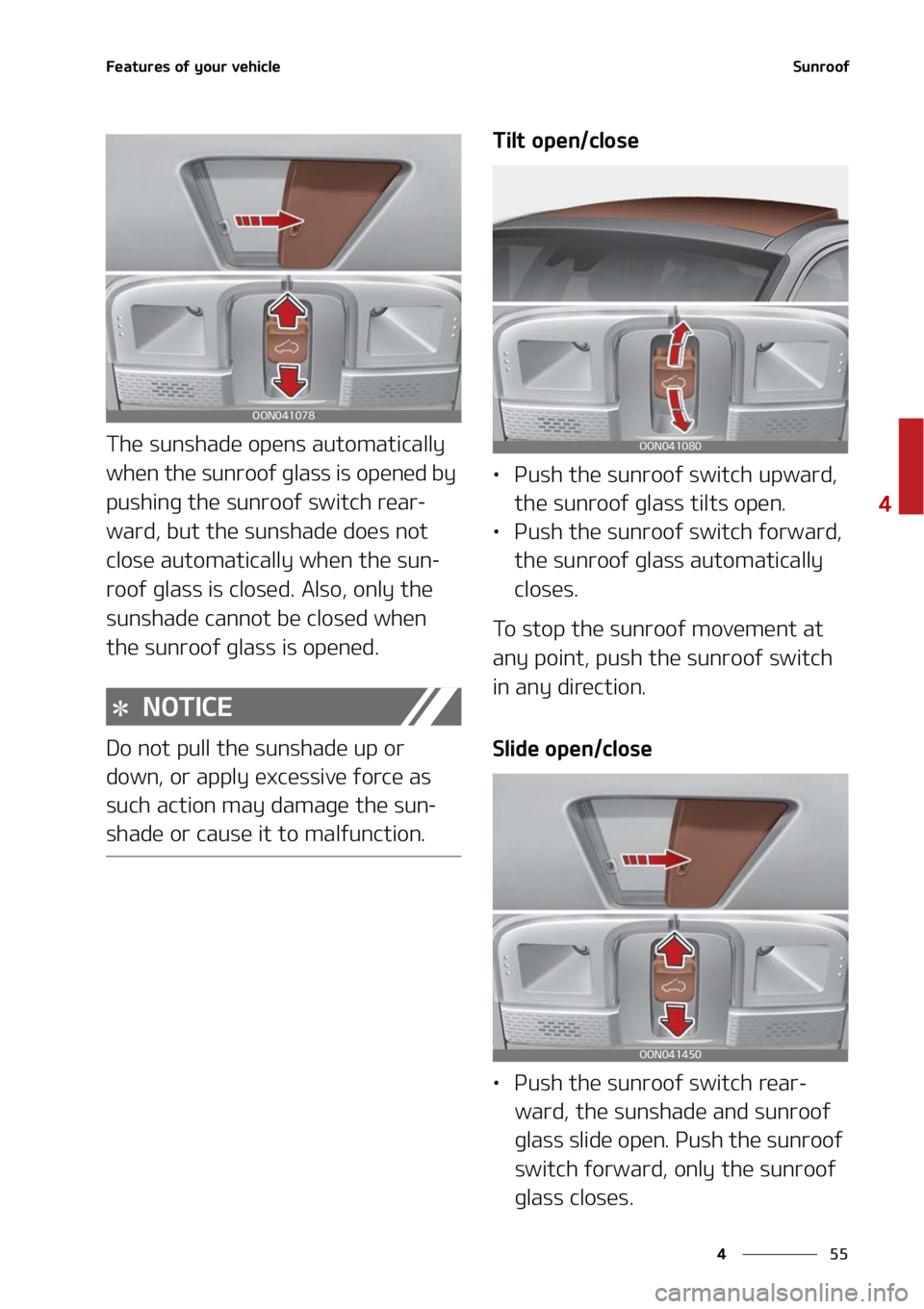 KIA TELLURIDE 2022  Owners Manual ��
�
�
��F�B�U�V�S�F�T��P�G��Z�P�V�S��W�F�I�J�D�M�F�4�V�O�S�P�P�G
�5�I�F��T�V�O�T�I�B�E�F��P�Q�F�O�T��B�V�U�P�N�B�U�J�D�B�M�M�Z�
�X�I�F�O��U�I�F��T�V�O�S�P�P�G��H�M�B�T�T��J�T��P�Q�F�