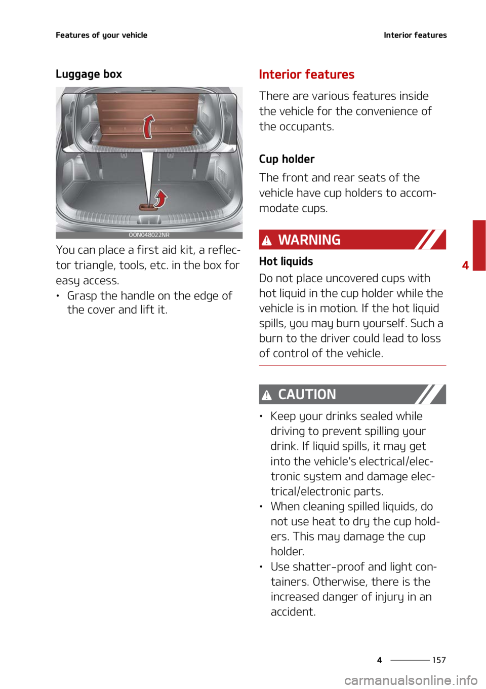 KIA TELLURIDE 2022  Owners Manual ���
�
�
��F�B�U�V�S�F�T��P�G��Z�P�V�S��W�F�I�J�D�M�F�*�O�U�F�S�J�P�S��G�F�B�U�V�S�F�T
�-�V�H�H�B�H�F��C�P�Y
�:�P�V��D�B�O��Q�M�B�D�F��B��G�J�S�T�U��B�J�E��L�J�U�
��B��S�F�G�M�F�D-
�