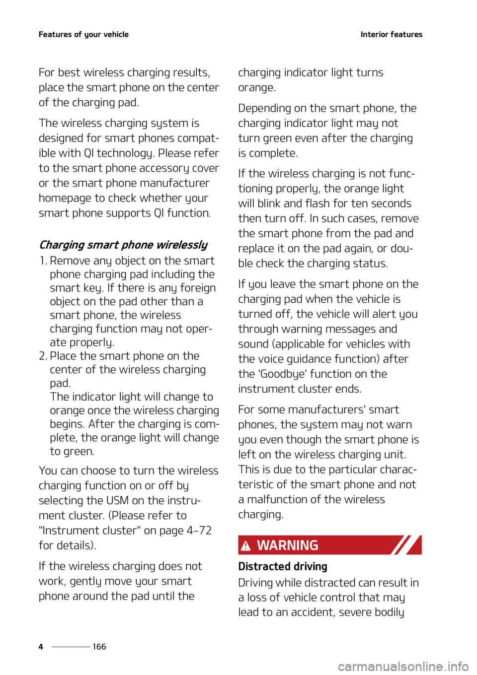 KIA TELLURIDE 2022  Owners Manual ��F�B�U�V�S�F�T��P�G��Z�P�V�S��W�F�I�J�D�M�F
���
�
�*�O�U�F�S�J�P�S��G�F�B�U�V�S�F�T
��P�S��C�F�T�U��X�J�S�F�M�F�T�T��D�I�B�S�H�J�O�H��S�F�T�V�M�U�T�
�
�Q�M�B�D�F��U�I�F��T�N�B�S�U��