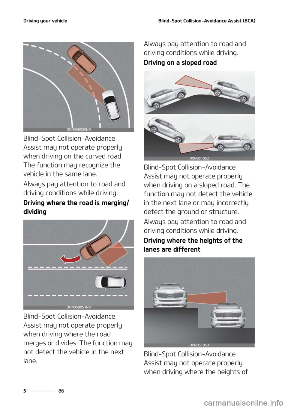 KIA TELLURIDE 2022  Owners Manual �%�S�J�W�J�O�H��Z�P�V�S��W�F�I�J�D�M�F
��
�
�#�M�J�O�E��4�Q�P�U��$�P�M�M�J�T�J�P�O��"�W�P�J�E�B�O�D�F��"�T�T�J�T�U��	�#�$�"�

�#�M�J�O�E��4�Q�P�U��$�P�M�M�J �T�J�P�O��"�W�P�J�E�B�O�D�F�
