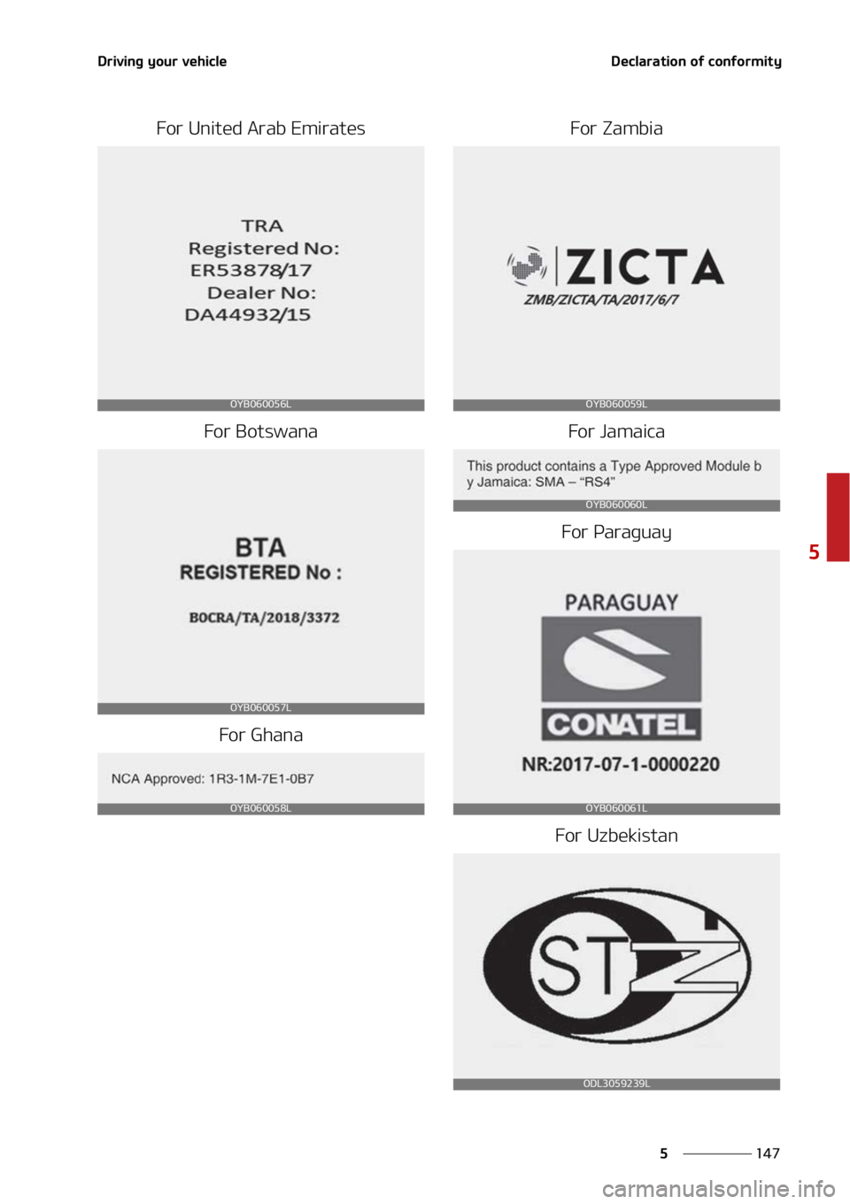 KIA TELLURIDE 2022  Owners Manual ���
�
�
�%�S�J�W�J�O�H��Z�P�V�S��W�F�I�J�D�M�F�%�F�D�M�B�S�B�U�J�P�O��P�G��D�P�O�G�P�S�N�J�U�Z
��P�S��6�O�J�U�F�E��"�S�B�C��&�N�J�S�B�U�F�T��P�S��#�P�U�T�X�B�O�B��P�S��(�I�B�O�B ��P�