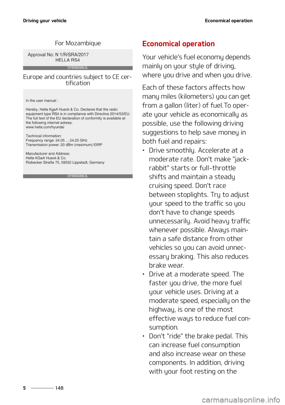 KIA TELLURIDE 2022  Owners Manual �%�S�J�W�J�O�H��Z�P�V�S��W�F�I�J�D�M�F
���
�
�&�D�P�O�P�N�J�D�B�M��P�Q�F�S�B�U�J�P�O
��P�S��.�P�[�B�N�C�J�R�V�F
�&�V�S�P�Q�F��B�O�E��D�P�V�O�U�S�J�F�T��T�V�C�K�F�D�U��U�P��$�&��D�F�S
-�