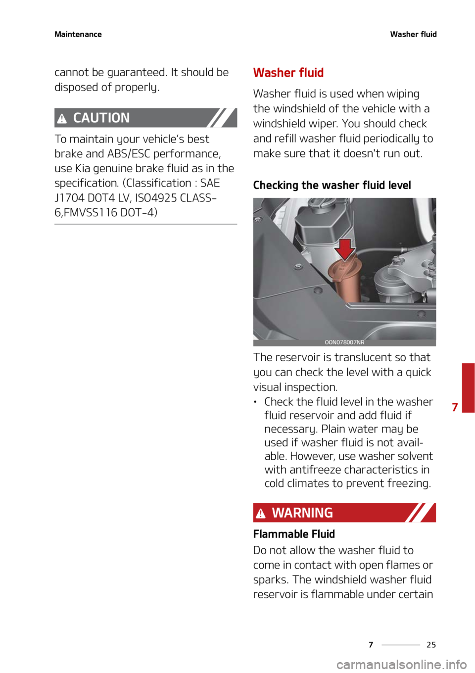 KIA TELLURIDE 2022  Owners Manual ��
�
�
�.�B�J�O�U�F�O�B�O�D�F�8�B�T�I�F�S��G�M�V�J�E
�D�B�O�O�P�U��C�F��H�V�B�S�B�O�U�F�F�E���*�U��T�I�P�V�M�E��C�F�
�E�J�T�Q�P�T�F�E��P�G��Q�S�P�Q�F�S�M�Z�
�$�"�6�5�*�0�/
�5�P��N�B�J�