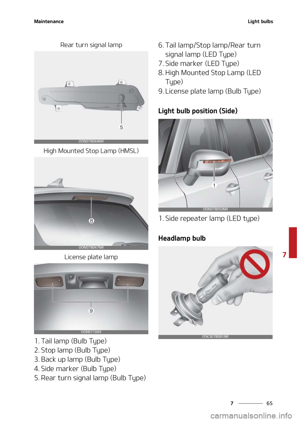 KIA TELLURIDE 2022  Owners Manual ��
�
�
�.�B�J�O�U�F�O�B�O�D�F�-�J�H�I�U��C�V�M�C�T
�3�F�B�S��U�V�S�O��T�J�H�O�B�M��M�B�N�Q
�)�J�H�I��.�P�V�O�U�F�E��4�U�P�Q��-�B�N�Q��	�)�.�4�-�
 �-�J�D�F�O�T�F��Q�M�B�U�F��M�B�N�Q
�� 