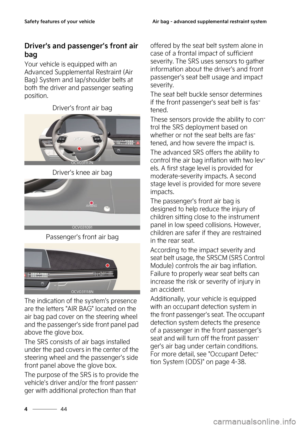 KIA EV6 2022  Owners Manual �4�B�G�F�U�Z��G�F�B�U�V�S�F�T��P�G��Z�P�V�S��W�F�I�J�D�M�F
��
�
�"�J�S��C�B�H����B�E�W�B�O�D�F�E��T�V�Q�Q�M�F�N�F�O�U�B�M��S�F�T�U�S�B�J�O�U��T�Z�T�U�F�N
�%�S�J�W�F�S��T��B�O�E��Q�B�T