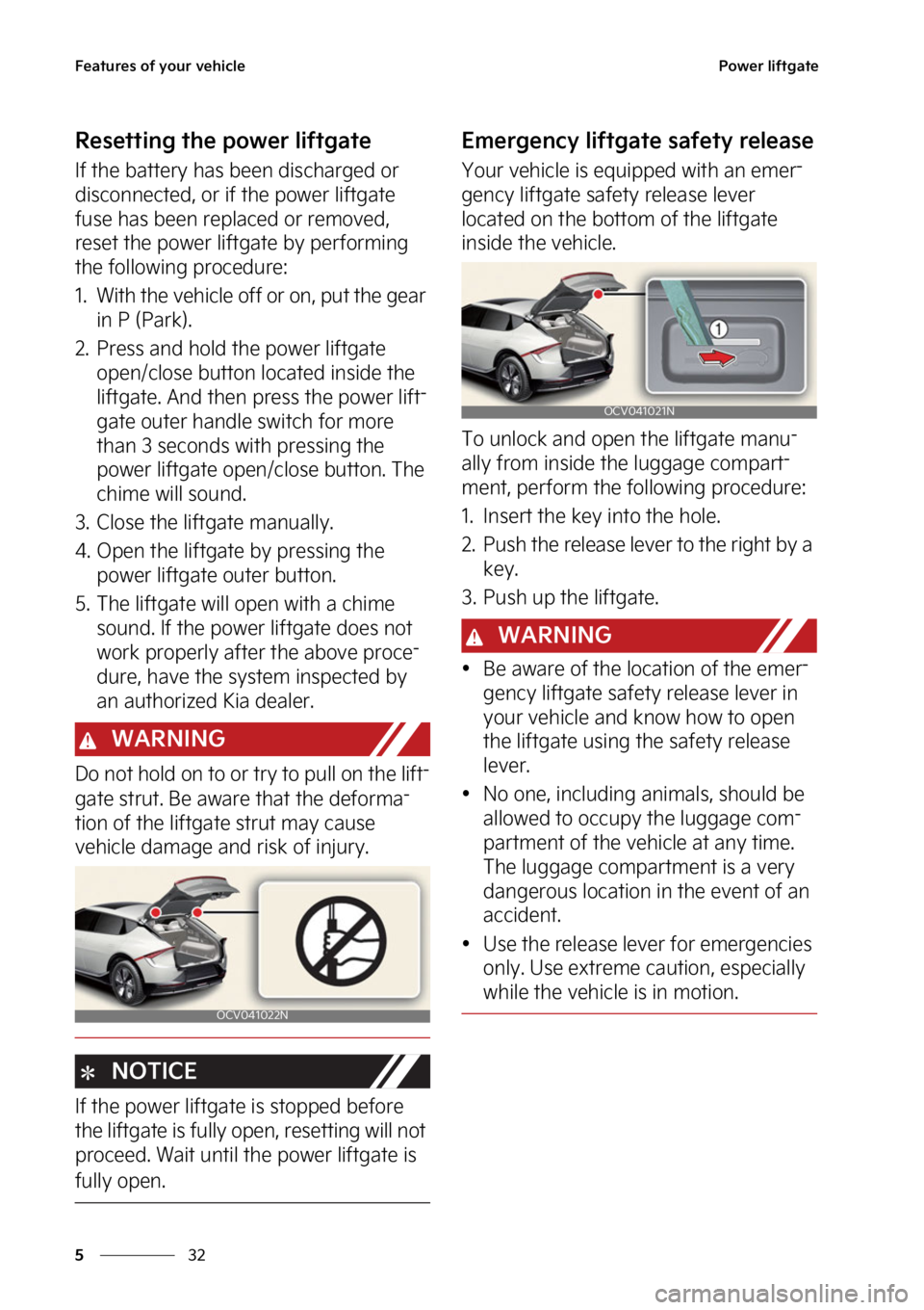 KIA EV6 2022  Owners Manual ��F�B�U�V�S�F�T��P�G��Z�P�V�S��W�F�I�J�D�M�F
��
�
�1�P�X�F�S��M�J�G�U�H�B�U�F
�3�F�T�F�U�U�J�O�H��U�I�F��Q�P�X�F�S��M�J�G�U�H�B�U�F
�*�G��U�I�F��C�B�U�U�F�S�Z��I�B�T��C�F�F�O��E�J�T�D�