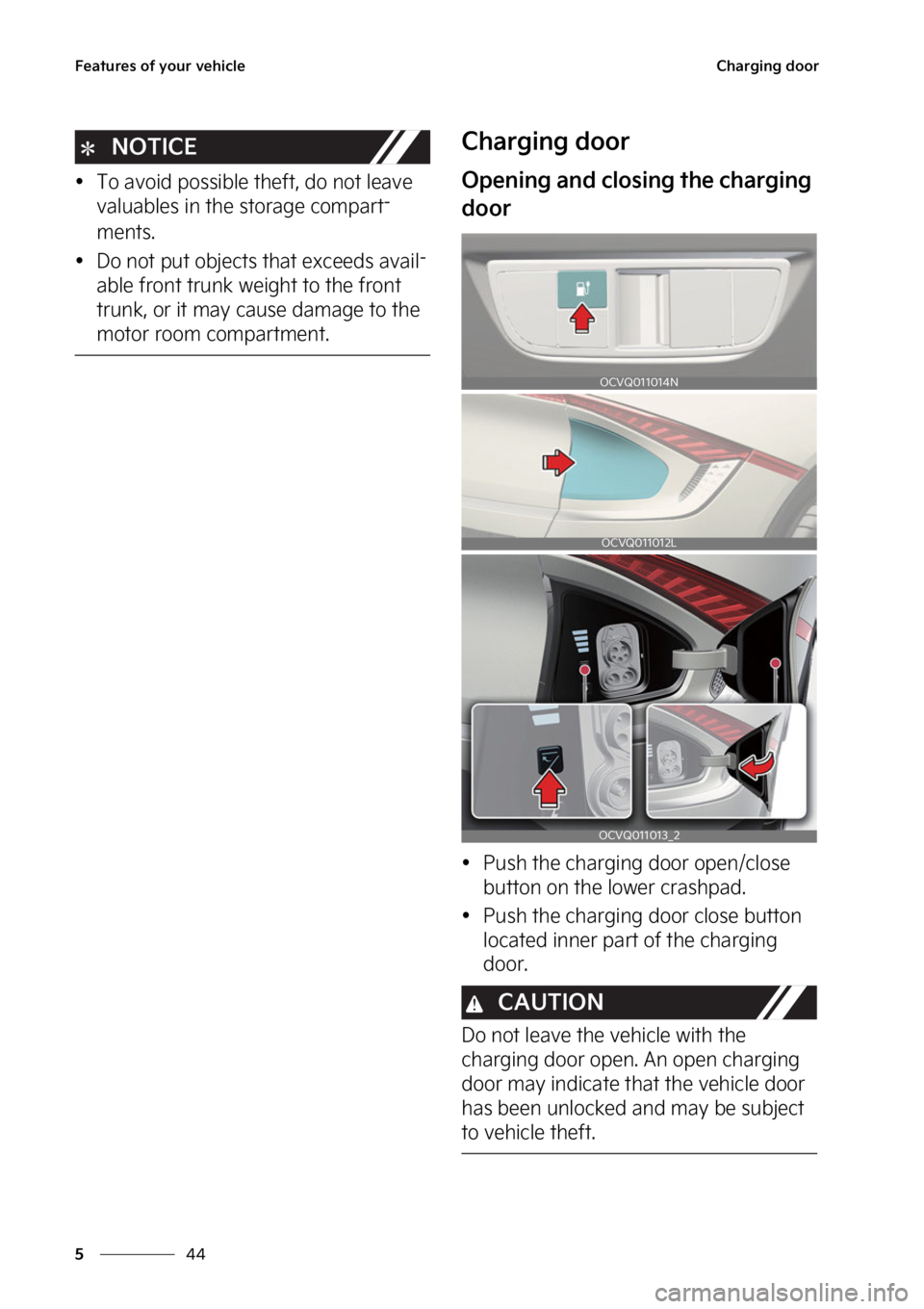 KIA EV6 2022  Owners Manual ��F�B�U�V�S�F�T��P�G��Z�P�V�S��W�F�I�J�D�M�F
��
�
�$�I�B�S�H�J�O�H��E�P�P�S
�/�0�5�*�$�&
