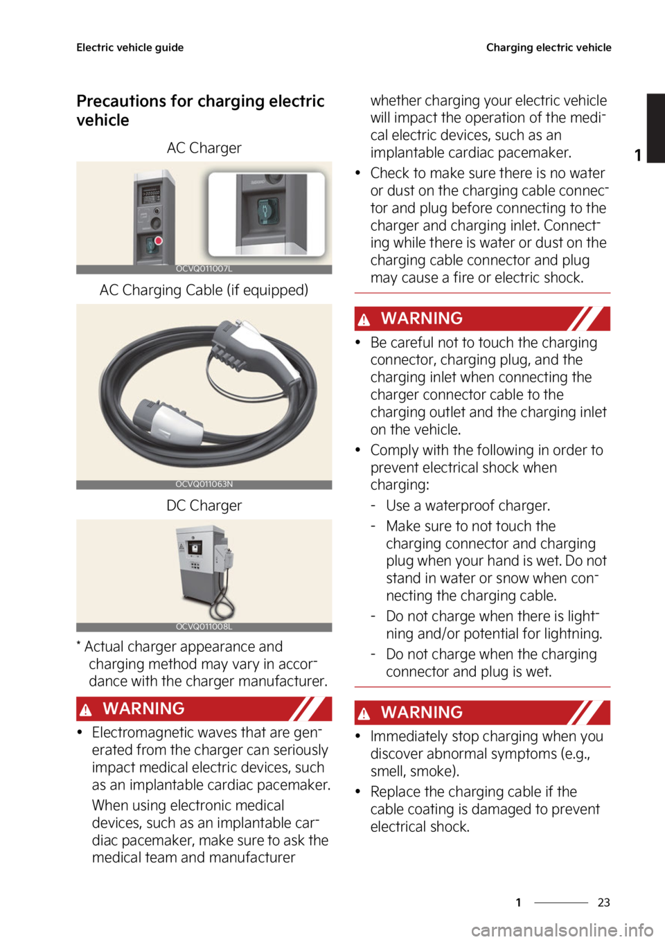 KIA EV6 2022  Owners Manual ��
�
�
�&�M�F�D�U�S�J�D��W�F�I�J�D�M�F��H�V�J�E�F�$�I�B�S�H�J�O�H��F�M�F�D�U�S�J�D��W�F�I�J�D�M�F
�1�S�F�D�B�V�U�J�P�O�T��G�P�S��D�I�B�S�H�J�O�H��F�M�F�D�U�S�J�D�
�W�F�I�J�D�M�F
�"�$��$�I