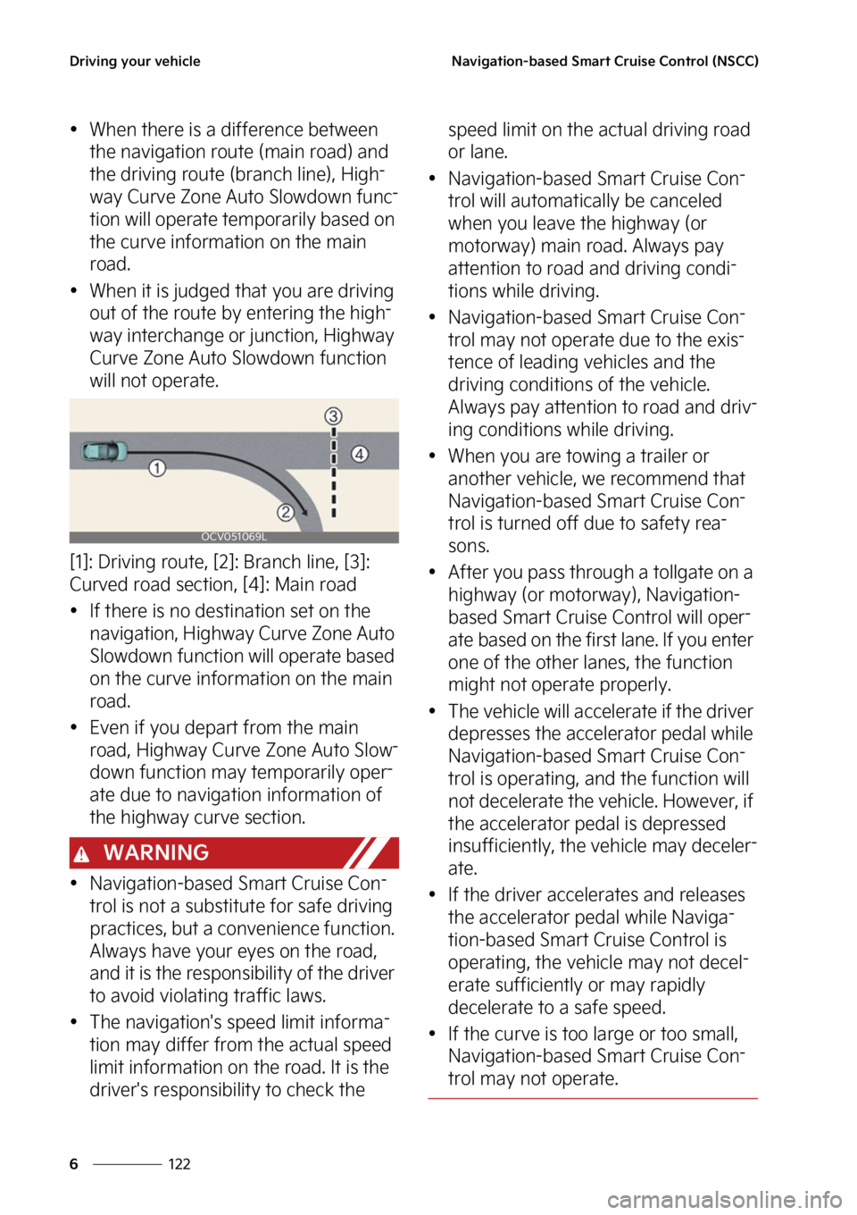 KIA EV6 2022  Owners Manual �%�S�J�W�J�O�H��Z�P�V�S��W�F�I�J�D�M�F
���
�
�/�B�W�J�H�B�U�J�P�O��C�B�T�F�E��4�N�B�S�U��$�S�V�J�T�F��$�P�O�U�S�P�M��	�/�4�$�$�


