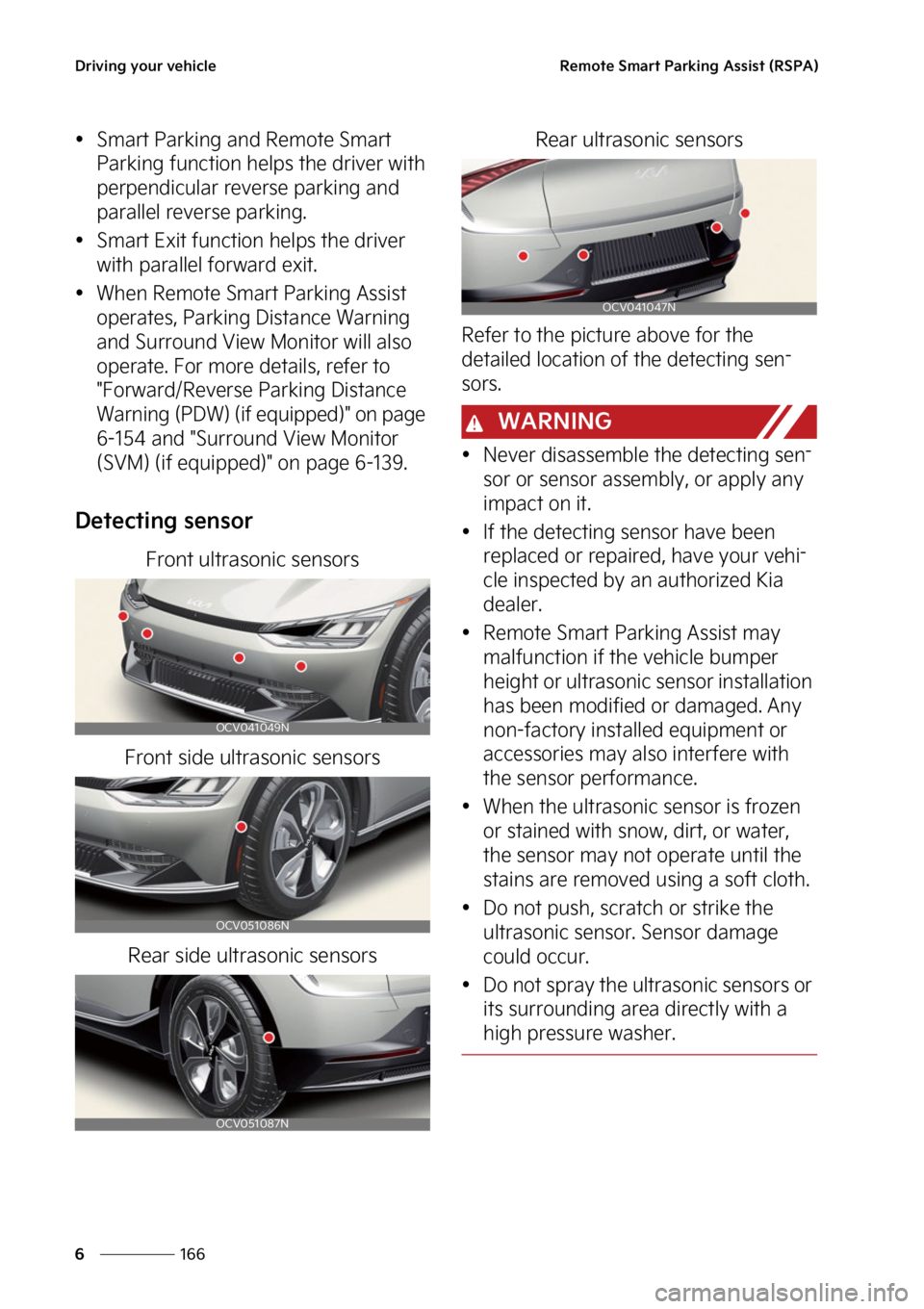 KIA EV6 2022  Owners Manual �%�S�J�W�J�O�H��Z�P�V�S��W�F�I�J�D�M�F
���
�
�3�F�N�P�U�F��4�N�B�S�U��1�B�S�L�J�O�H��"�T�T�J�T�U��	�3�4�1�"�

