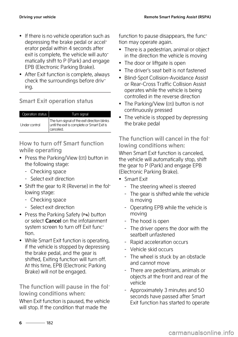 KIA EV6 2022  Owners Manual �%�S�J�W�J�O�H��Z�P�V�S��W�F�I�J�D�M�F
���
�
�3�F�N�P�U�F��4�N�B�S�U��1�B�S�L�J�O�H��"�T�T�J�T�U��	�3�4�1�"�

