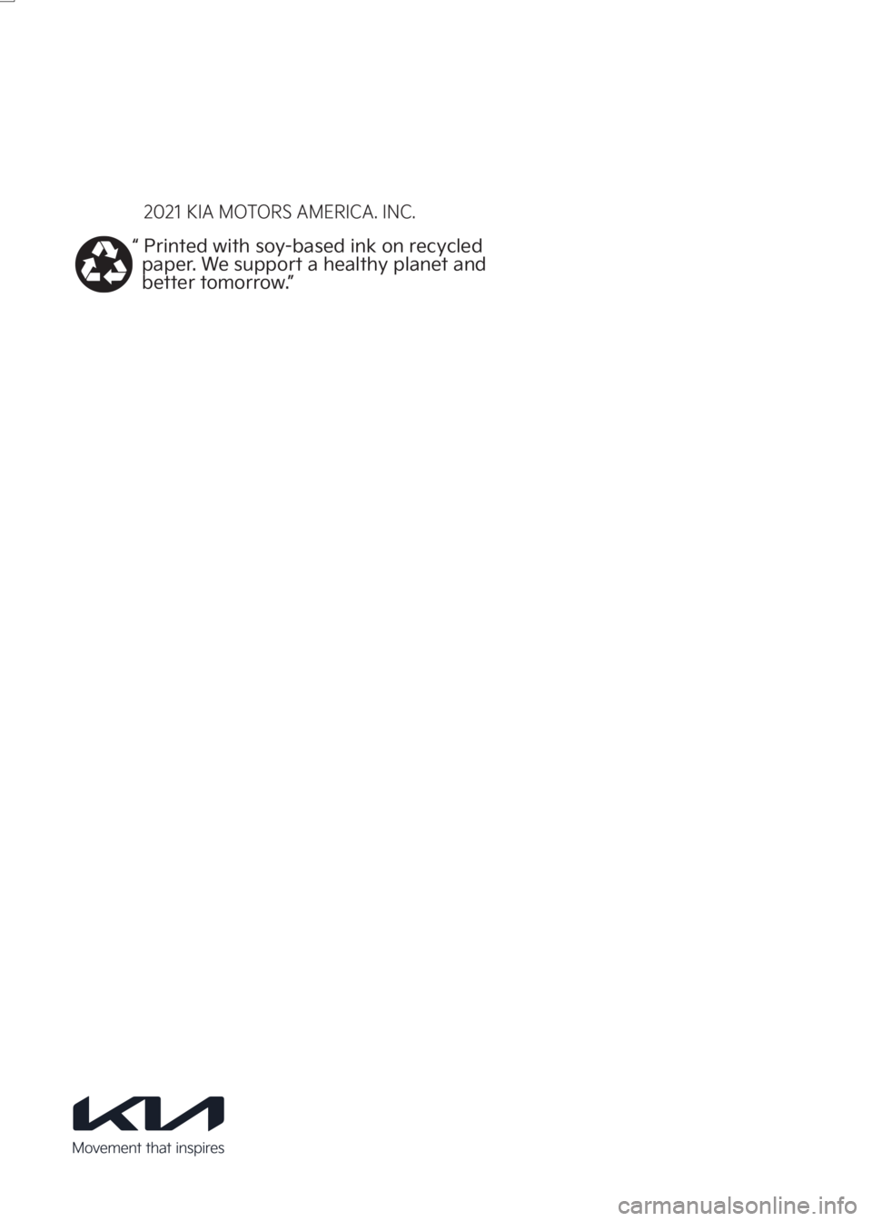 KIA EV6 2022  Owners Manual 
