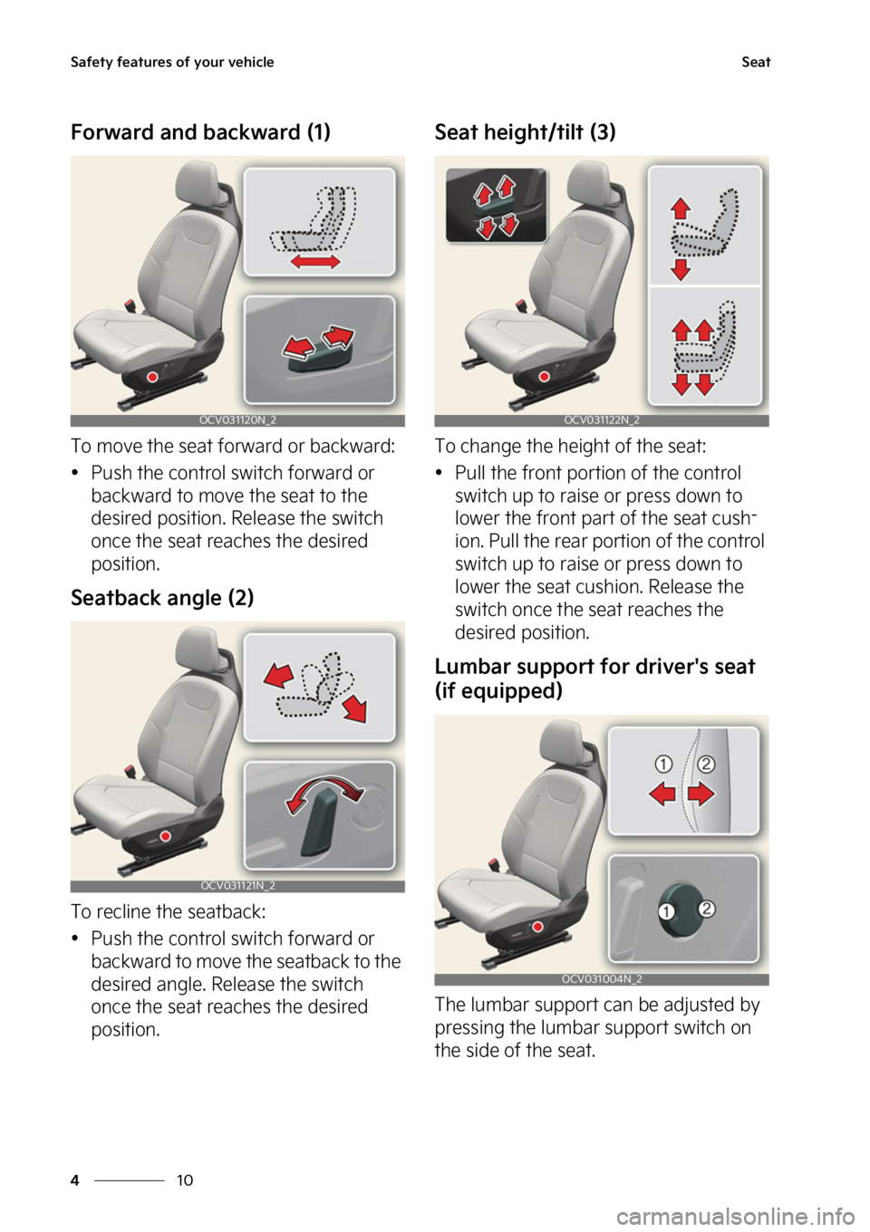 KIA EV6 2022  Owners Manual �4�B�G�F�U�Z��G�F�B�U�V�S�F�T��P�G��Z�P�V�S��W�F�I�J�D�M�F
��
�
�4�F�B�U
��P�S�X�B�S�E��B�O�E��C�B�D�L�X�B�S�E��	��

�5�P��N�P�W�F��U�I�F��T�F�B�U��G�P�S�X�B�S�E��P�S��C�B�D�L�X�B�S�