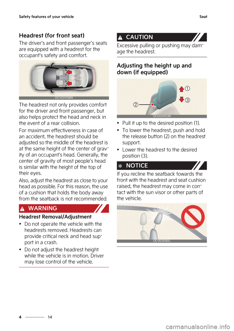 KIA EV6 2022  Owners Manual �4�B�G�F�U�Z��G�F�B�U�V�S�F�T��P�G��Z�P�V�S��W�F�I�J�D�M�F
��
�
�4�F�B�U
�)�F�B�E�S�F�T�U��	�G�P�S��G�S�P�O�U��T�F�B�U�

�5�I�F��E�S�J�W�F�S��T��B�O�E��G�S�P�O�U��Q�B�T�T�F�O�H�F�S��T�