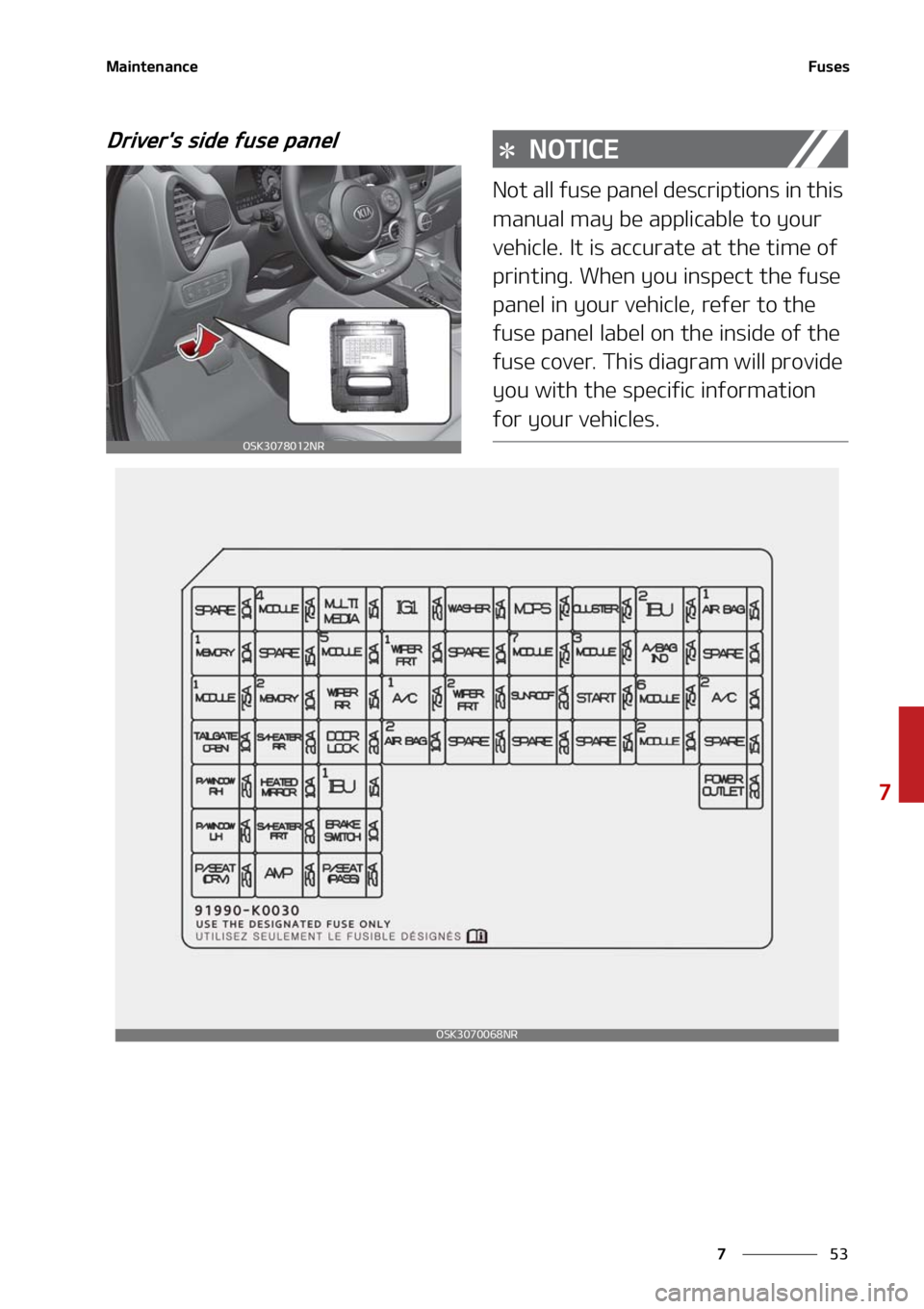 KIA SOUL 2021  Owners Manual ��
�
�
�.�B�J�O�U�F�O�B�O�D�F��V�T�F�T
�%�S�J�W�F�S��T��T�J�E�F��G�V�T�F��Q�B�O�F�M�/�0�5�*�$�&
�/�P�U��B�M�M��G�V�T�F��Q�B�O�F�M��E�F�T�D�S�J�Q�U�J�P�O�T��J�O��U�I�J�T�
�N�B�O�V�B�M�