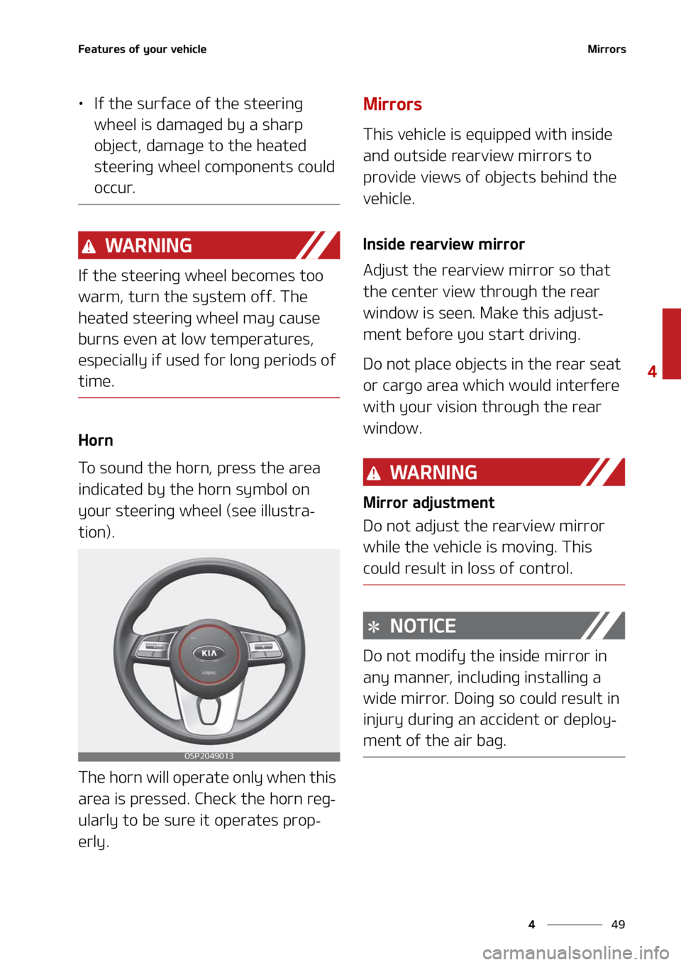 KIA SELTOS 2021  Owners Manual ��
�
�
��F�B�U�V�S�F�T��P�G��Z�P�V�S��W�F�I�J�D�M�F�.�J�S�S�P�S�T
LÜ�*�G��U�I�F��T�V�S�G�B�D�F��P�G��U�I�F��T�U�F�F�S�J�O�H�
�X�I�F�F�M��J�T��E�B�N�B�H�F�E��C�Z��B��T�I�B�S�Q�
�P�