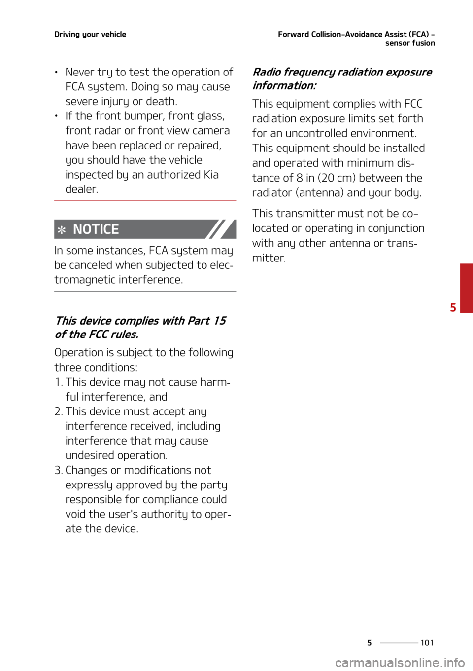 KIA SELTOS 2021  Owners Manual ���
�
�
�%�S�J�W�J�O�H��Z�P�V�S��W�F�I�J�D�M�F��P�S�X�B�S�E��$�P�M�M�J�T�J�P�O��"�W�P�J�E�B�O�D�F��"�T�T�J�T�U��	��$�"�
���T�F�O�T�P�S��G�V�T�J�P�O
LÜ�/�F�W�F�S��U�S�Z��U�P��U�F�T�