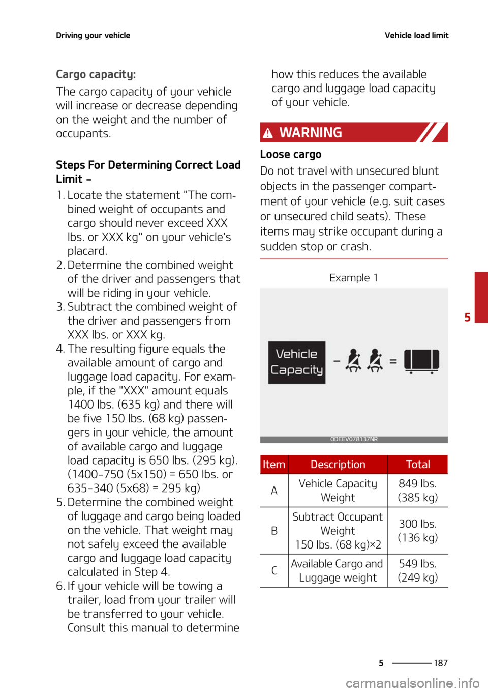 KIA SELTOS 2021  Owners Manual ���
�
�
�%�S�J�W�J�O�H��Z�P�V�S��W�F�I�J�D�M�F�7�F�I�J�D�M�F��M�P�B�E��M�J�N�J�U
�$�B�S�H�P��D�B�Q�B�D�J�U�Z�
�5�I�F��D�B�S�H�P��D�B�Q�B�D�J�U�Z��P�G��Z�P�V�S��W�F�I�J�D�M�F�
�X�J�M�M