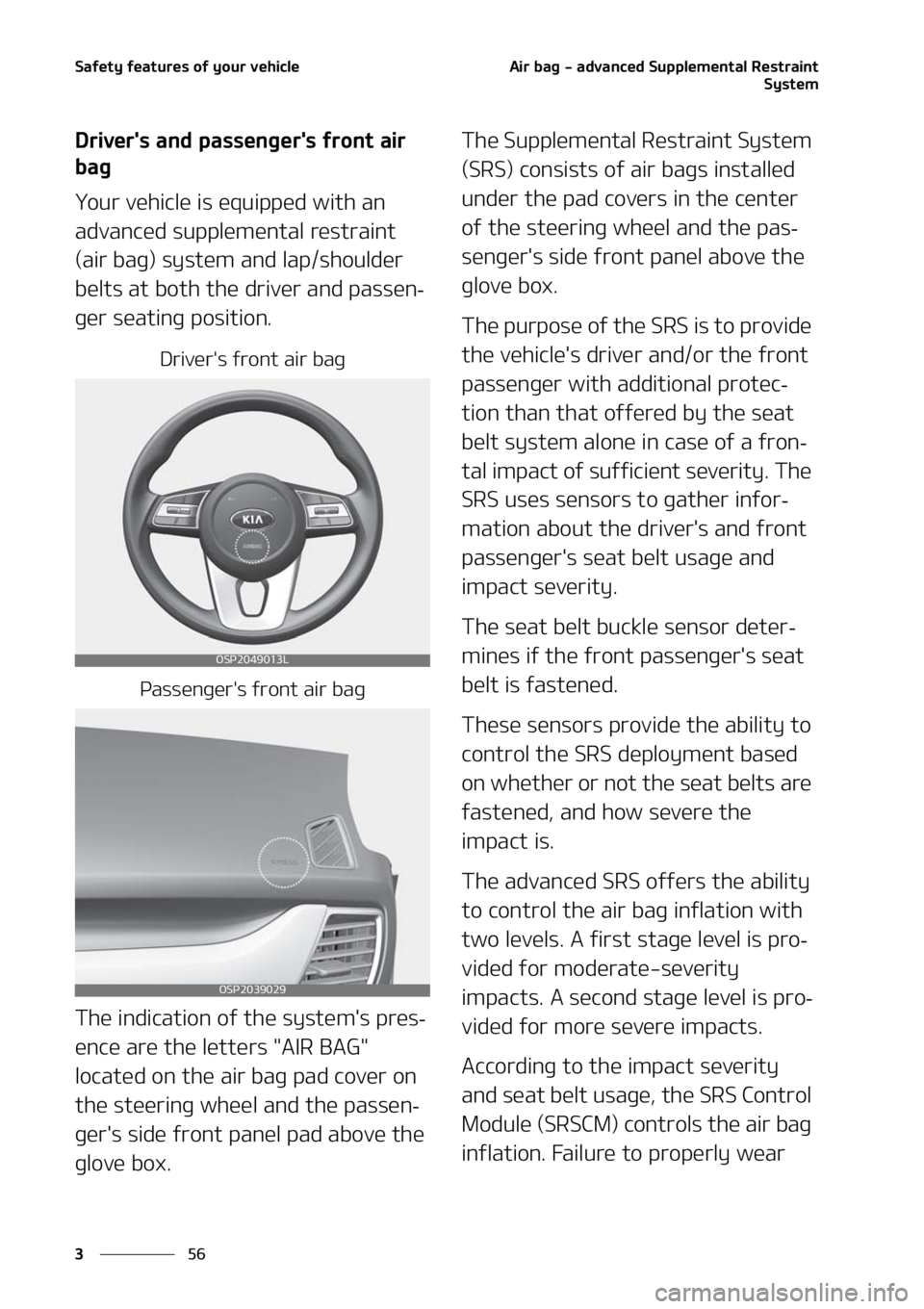 KIA SELTOS 2021  Owners Manual �4�B�G�F�U�Z��G�F�B�U�V�S�F�T��P�G��Z�P�V�S��W�F�I�J�D�M�F
��
�
�"�J�S��C�B�H����B�E�W�B�O�D�F�E��4�V�Q�Q�M�F�N�F�O�U�B�M��3�F�T�U�S�B�J�O�U
�4�Z�T�U�F�N
�%�S�J�W�F�S��T��B�O�E��Q�B�T�