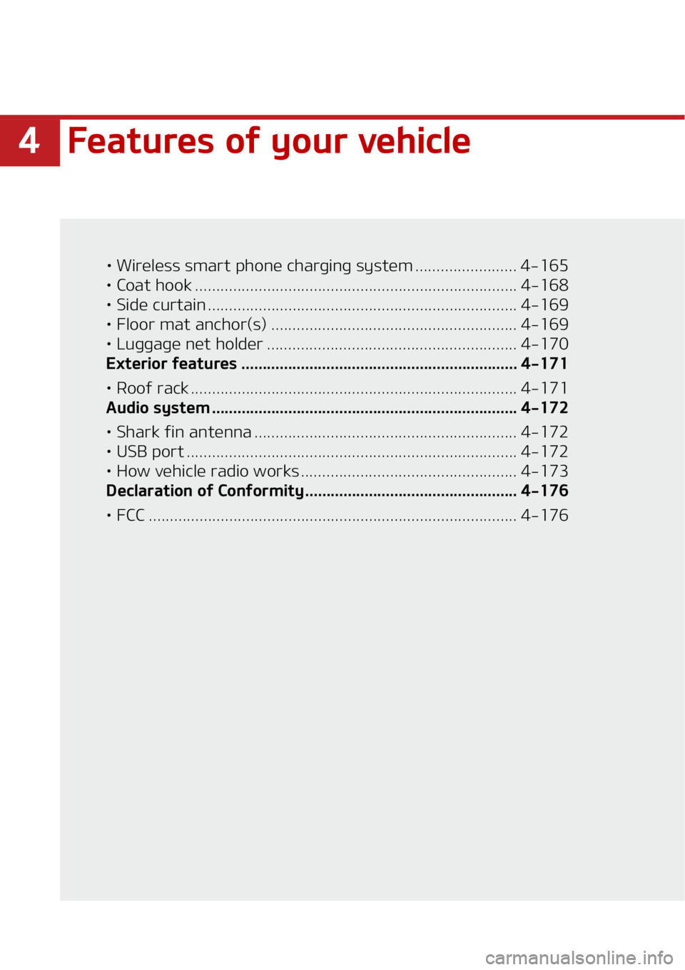 KIA TELLURIDE 2021  Owners Manual ���F�B�U�V�S�F�T��P�G��Z�P�V�S��W�F�I�J�D�M�F
LÜ��8�J�S�F�M�F�T�T��T�N�B�S�U��Q�I�P�O�F��D�I�B�S�H�J�O�H��T�Z�T�U�F�N ������������������������ �� ���
LÜ ��$�P
