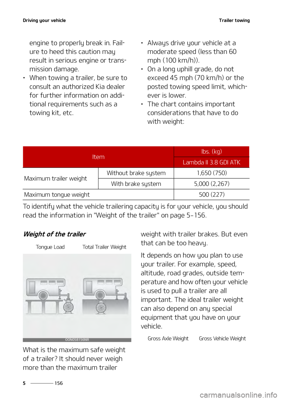 KIA TELLURIDE 2021  Owners Manual �%�S�J�W�J�O�H��Z�P�V�S��W�F�I�J�D�M�F
���
�
�5�S�B�J�M�F�S��U�P�X�J�O�H
�F�O�H�J�O�F��U�P��Q�S�P�Q�F�S�M�Z ��C�S�F�B�L��J�O����B�J�M-
�V�S�F��U�P��I�F�F�E��U�I�J�T��D�B�V�U�J�P�O��