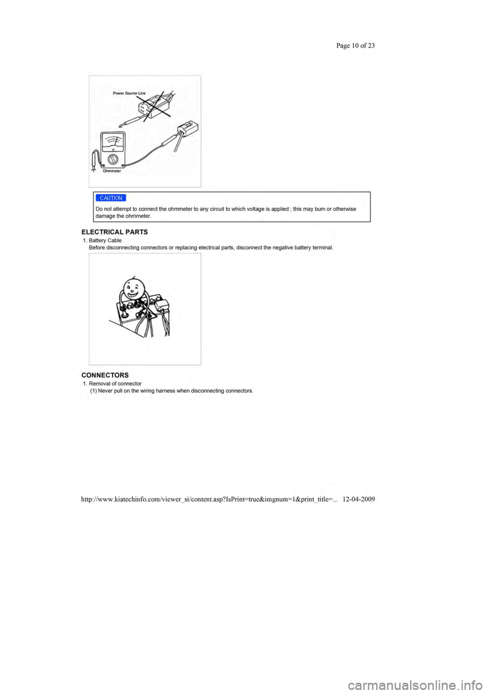 KIA SEPHIA 1996  Workshop Manual 
