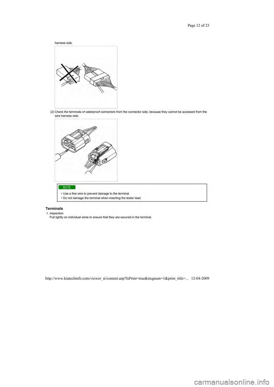 KIA SEPHIA 1996  Workshop Manual 